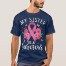 Pesquisar por apoio ao cancer de mama camisetas Conscientização