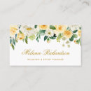 Pesquisar por floral amarelo cartao de visita Elegante