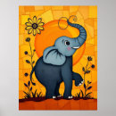 Pesquisar por elefante azul com pôsteres Ilustração