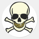 Pesquisar por crossbones do crânio adesivos Esqueleto