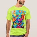 Pesquisar por pintura floral camisetas Abstrato