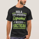 Pesquisar por língua espanhola camisetas Amante de idiomas