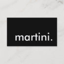 Pesquisar por martini cartao de visita Personalizável