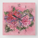 Pesquisar por flor da dália relogios de parede For her