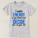 Pesquisar por energia camisetas Sarcasmo