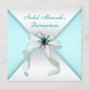 Pesquisar por aqua quinceanera convites Cerceta