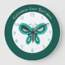 Pesquisar por borboletas brancas relogios de parede Verde