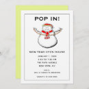 Pesquisar por boneco de neve engraçado convites Casa aberta