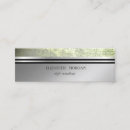 Pesquisar por verde prata cartao de visita Elegante