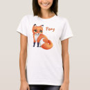 Pesquisar por desenho raposa camisetas Kawaii