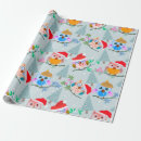 Pesquisar por coruja bonito papel de presente Natal