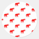 Pesquisar por elefante vermelho adesivos Elefantes