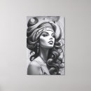 Pesquisar por penteado impressão de canvas Cabelo