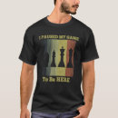 Pesquisar por xadrez do jogo camisetas Para