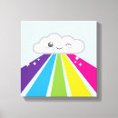 Pesquisar por kawaii impressão de canvas Feliz