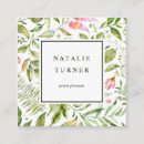 Pesquisar por botânico cartao de visita Floral