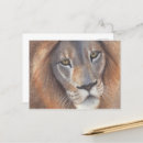 Pesquisar por pintura gato cartoes postais Leão