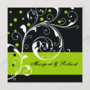 Pesquisar por scrollwork convites Preto