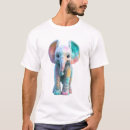 Pesquisar por elefante colorido camisetas Arte animal