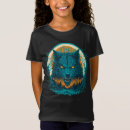 Pesquisar por lua cheia do lobo camisetas For kids