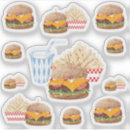 Pesquisar por cheeseburger adesivos Restaurante