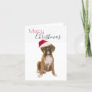 Pesquisar por boxer puppy cartoes postais Xmas