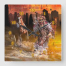 Pesquisar por arte do cavalo relogios de parede Cavalos correndo