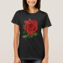 Pesquisar por única rosa vermelha camisetas Rosas