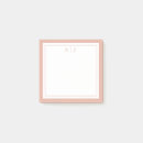 Pesquisar por rosa cor claro post its Monograma