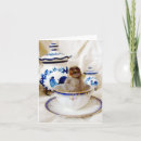 Pesquisar por oil painting cartoes postais Blue