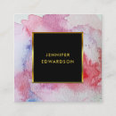 Pesquisar por ouro vermelho cartao de visita Aquarela