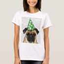 Pesquisar por pug camisetas Folhas de flores