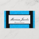 Pesquisar por assistentes pessoais cartao de visita Azul