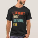 Pesquisar por 63 anos velho camisetas Novembro