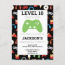 Pesquisar por gamer convites Festa de jogos