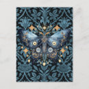 Pesquisar por borboleta dourada cartoes postais Azul