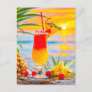 Pesquisar por bebidas tropicais cartoes postais Abacaxi