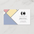 Pesquisar por mondrian cartao de visita Minimalista