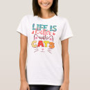 Pesquisar por gato colorido camisetas Com