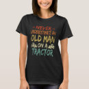 Pesquisar por trator velho camisetas Dia