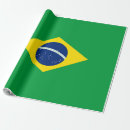 Pesquisar por bandeira brasil papel de presente Amarelo