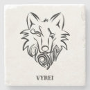 Pesquisar por lobo branco porta copos Preto e branco