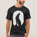 Pesquisar por lobo da silhueta camisetas Lua cheia