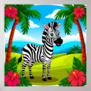 Pesquisar por zebra dos desenhos animados pósteres pôsteres Selva