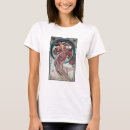 Pesquisar por art nouveau deco camisetas Mucha