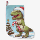 Pesquisar por dinossauro meias de natal Tiranossauro