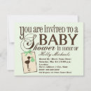 Pesquisar por chá de fraldas sofisticado convites Clássico