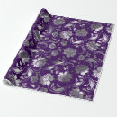 Pesquisar por roxo floral papel de presente Elegante