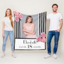 Pesquisar por listras preto e branco mantas Floral