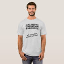 Pesquisar por hipócrita camisetas Cristão